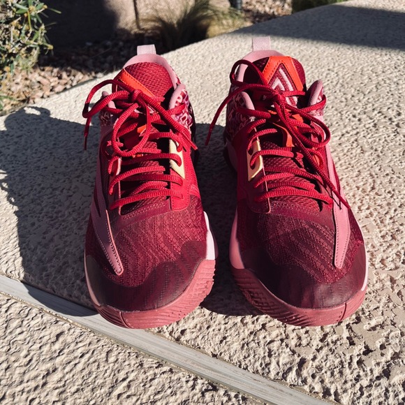 Nike Giannis Immortality 3 Alphabet Berry Mens Basketball Shoes Sz 13 DZ7533 600 - Picture 3 of 9